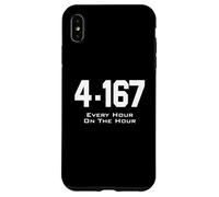 4.167 Every Hour On the Hour Backyard Ultra Running Case for iPhone XS Max