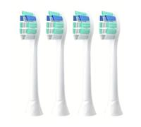 4-16pcs Replacement Toothbrush Heads Compatible for Philips Electric Brush Head 1100 2100 4100 4300 5100 5300 6100 6500 Etc(4pcs)