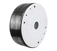 4 * 2 5mm PU For Air Tube for For Air Compressor with High Tear Strength and Flexibility Suitable for Pneumatic Equipment (black)