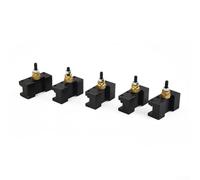 /4"- /2" Mini Lathe Quick Change Post Facing Milling Turning Tool Holder 5pcs