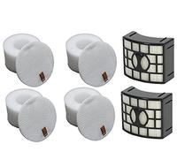 4+2 Pack Shark DuoClean Lift-Away Speed + DuoClean with Zero-M Self-Cleaning Brushroll Lift-Away Upright Vacuum Filter Kit. Fits NV770 NV771 UV700. Compare to XFF600 XHF600
