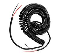 4-20-2 Coil Cord Fit for Industrial and Home Heavy Duty, 18AWG 2-Conductor Coiled Extension Cord, Retractable Spring Coil Wire