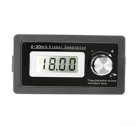 4-20mA Current Loop Signal Generator with 3-21mA Debug Mode, Display and Encoder Knob, for Equipment Control Signal Testing, Adjustable Output, Linear Calibration, Automatic Curve Programming