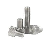 4-20pcs M2/M2.5/M3/M4/M5/M6/M8 Stainless Steel Knurled Thumb Adjustment Screws, M2.5x12mm(20pcs)