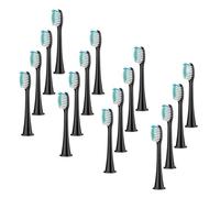 4-20pcs, Replacement Toothbrush Heads Compatible for Philips Sonicare Electric Brush 4100 6500 6100 7500 5300(Black 16pc)