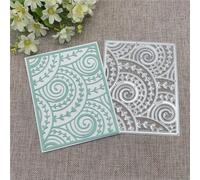 4.25 x 5.55 Inch Frame Pattern Backdrop Metal Cutting Dies Stencils for Scrapbooking Embossing Handcraft Decoration,Die Cuts Stencils