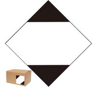 4.25Inch ORM-D Shipping Labels Ormd Dangerous Goods Diamond Shipping Labels