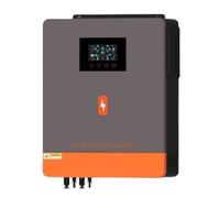 4.2KW 6. 10. DC 48V 230V AC On Grid Hybrid Inverter 120A 160A MPPT Solar Controller Pure Sine Wave Max Panel PV 500V Wide Application(4.2KW 24V with WIFI)