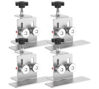 4/2PCS The Cabinet Door Installation Locator Adjustable Cabinets Frame Hidden Mounting Jig Positioner Cabinet Door Installation Jig(4pcs)