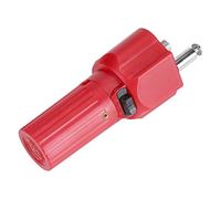 4.2RPM Barbecue Motor,1.5V CW/CCW Red Solid Construction Barbecue Grill Rotator Motor Battery Rotator Motor BBQ Holder Roast Bracket Accessory