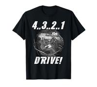 4 3 2 1 Drive! Old School Rally Start Motorsport Rallying T-Shirt