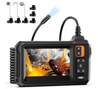 4.3'' HD Endoscope Inspection Camera, Waterproof IP67 Digital Endoscopic Inspection Camera Borescope with Light, 16.5 ft Flexible Cable, Industrial Inspection Tool for Automotive, Home & DIY Gadgets