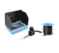 4.3 Inch Fish Finder, Underwater HD Night Vision Camera, 2000 Lumens Fish Watching Artifact 12000 MAh Touch Screen for Lake, Boat(Touch type 20 meters)