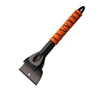 4.3-Inch Wide Blade Ice Scraper Efficency and No Scratches Ice Snow Frost Non-Marking De-icing Removal for Car SUV Truck Windscreen and Windows Scraper (Orange)