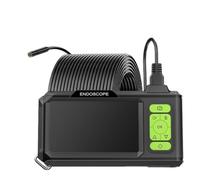 4.3'' IPS Screen Endoscope Car Pipe Inspection Borescope Video Autofocus Camera Single Dual Triple Lens USB Probe Waterproof LED(1M,Single 8MM)