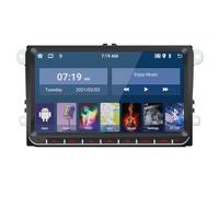 4+32GB Android 13 Car Stereo for VW Passat Jetta Seat Golf Skoda Polo Tiguan Seat, 9'' Double Din Touch Screen with Wireless Carplay Android Auto Sat Nav RDS FM Bluetooth+Rearview Camera