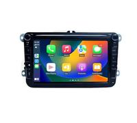 4+32GB Car Radio for VW Polo Passat Caddy Golf 5 6 Tiguan T5 Skoda Octavia Android 13 Head Unit 8" Touch Screen Car Stereo with Wireless CarPlay Android Auto, Bluetooth, GPS Navigation, FM RDS Radio