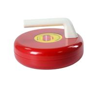 4.33 Inch Interactive Floor Ball Toy for Kids, Winter Classroom Party Accessory, Winter Sports, red