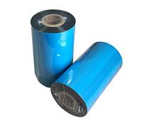 4.33'' x 984' Premium Resin Enhanced Wax Ribbon, 110mm x 300m Black Thermal Transfer Ribbon, Barcode Thermal Label Printer Ribbon, CSO-Ink Outside, 1'' Core for Zebra, TSC, GoDex, Citizen (1 Roll)