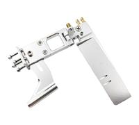 4.33in Marine Water Rudder - Heavy Duty Alloy Construction, Precision Fit | 4mm Paddle Mount Catamaran Stand for Lightweight Rudder for V Boats