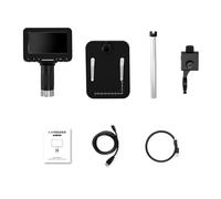 4.3In Screen Digital Microscope 1-1000X Magnification PC View Coin Magnifier with 8 Adjustable LED Light Coin Collector