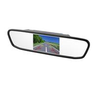 4.3in TFT LCD Large Screen Vehicle Backup Cameras HD Rearview Mirror Monitor, Night Vision Reversing Camera, IP68 Camera with LED Camera