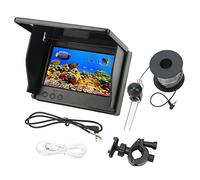 4.3in Underwater Fishing Camera High Definition Fish Finder with 20 m or 65.6 ft Line, IPS Screen with Sunshade, 8000mAh Battery for 12 Hour Use, Plug and Play Kit for Ice Sea (30m/98.4ft)