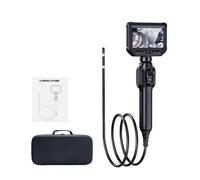 4.3Inch Articulated Borescope 1080P 8.5MM HD Steerable Endoscope Camera IP67 Waterproof Probe 8Leds For Wall Engine Hole(Single Lens)