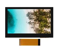 4.3inch DSI Touch Display for Raspberry Pi 4B/3B+/3A+/3B/2B/B+/A+, Thin & Light Touch Screen 800×480 Resolution IPS Display, Support 5-Point Capacitive Touch