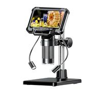 4.3Inch High Clear Digital Microscope 1000X Video Recordings Side LED Lights USB Connectivity Precise Tasks High Clearly Digital Microscope