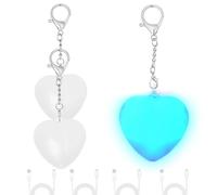 4/3Pcs Purse Glow Heart Light,Purse Light Handbag Lights,Automatic Sensor Touch Activated LED Lamp,Hanging Night Lights for Women Ladies Girlfriend Girls Mother Gifts(3Pcs)