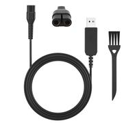 4.3V USB shaver charger compatible Philips OneBlade (can be connected to a mobile phone charger) for Philips OneBlade QP2520/2620, MG3710/3720/3730 (please confirm the connector before purchasing)