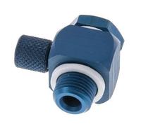 4.3x3 & G1/8'' Aluminum Banjo Push-on Fitting with Male Threads with O-ring Rotatable [10 Pieces]