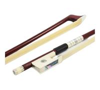 4/4 1/2 3/4 1/4 1/8 Violin Bow Brazilwood Ivory Frog Professional Performance Musical Instruments Accessories(4/4)