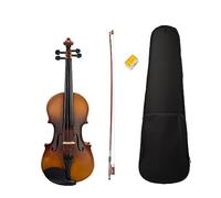 4/4-1/8 Matte Maple Acoustic Violin Set W/Violin Bow Bridge Canvas Case Beginner Use (Color : 1-8)