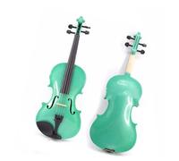 4/4 3/4 1/2 1/4 1/8 1/16 Electric Pickup Purple Electric Violin Solid Wood Violin Ebony Accessories(1/16)