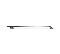 4/4 3/4 1/2 1/4 1/8 Double Bass Bow Brazilwood Round Stick White Mongolia Horsehair Sheep Skin Grip Well Balanced(1-8 Size)