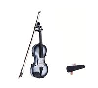 4/4 3/4 1/2 1/4 1/8 Size Student Violin Fingerboard Pegs Chin Rest Tailpiece 4 String Violin Violin (Color : 1-2)