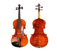 4/4 3/4 1/2 1/4 1/8 Violin High-grade Pattern Solid Wood Violin Handmade Maple Violin (Color : 1/8)