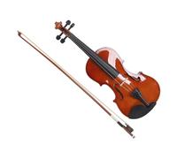 4/4 Acoustic Violin, Durable Basswood and Steel Wire Strings Violin for Student Starters Beginners