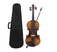 4/4 Acoustic Violin Solid Wood Violin With Case Bow Strings Shoulder Rest Tuner Cloth Violin Parts Accessories (Color : 4-4 Violin Set 2)