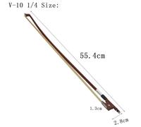 4/4 Classical Violin Bow Full Size Student Violin Bow Balanced Real Mongolian Horsehair Suitable for Professional Players Beginners Electric Guitar Instrument Pickups(1-4)