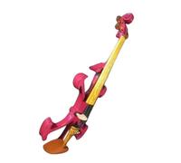 4/4 Electric Violin Solid Wood Beautiful Melody Suitable For Beginners And Professionals(Pink)