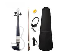 4/4 Electric Violin Solid Wood Five Strings with Case Violin Starter Kit