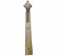 4/4 Flamed Maple Violin Headstock Neck Scroll Accessories(Flames)