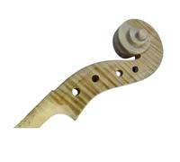 4/4 Flamed Maple Violin Headstock Neck Scroll Accessories(No Flames)
