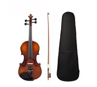 4/4 Full Size EQ Electric Violin Fiddle Kit W/Bow Case Bridge Violin