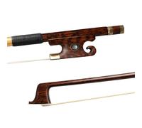 4/4 Full Size Stick Straight Snakewood Bow For Acoustic/Electric Violin Natural Horse Hair(D 150)