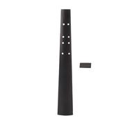 4/4 Full Size Violin Fingerboard, Ebony Wood Construction, Violin Fingerboard Replacement, Reasonable Design, Replacement Part, for Professional Musicians and Hobbyists