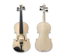 4/4 Full Size Violin Set Including Carrying Case Beginner Acoustic Violin for Kids and Adults - Premium Ebony Fingerboard Spruce Wood Violin Starter Set (01)